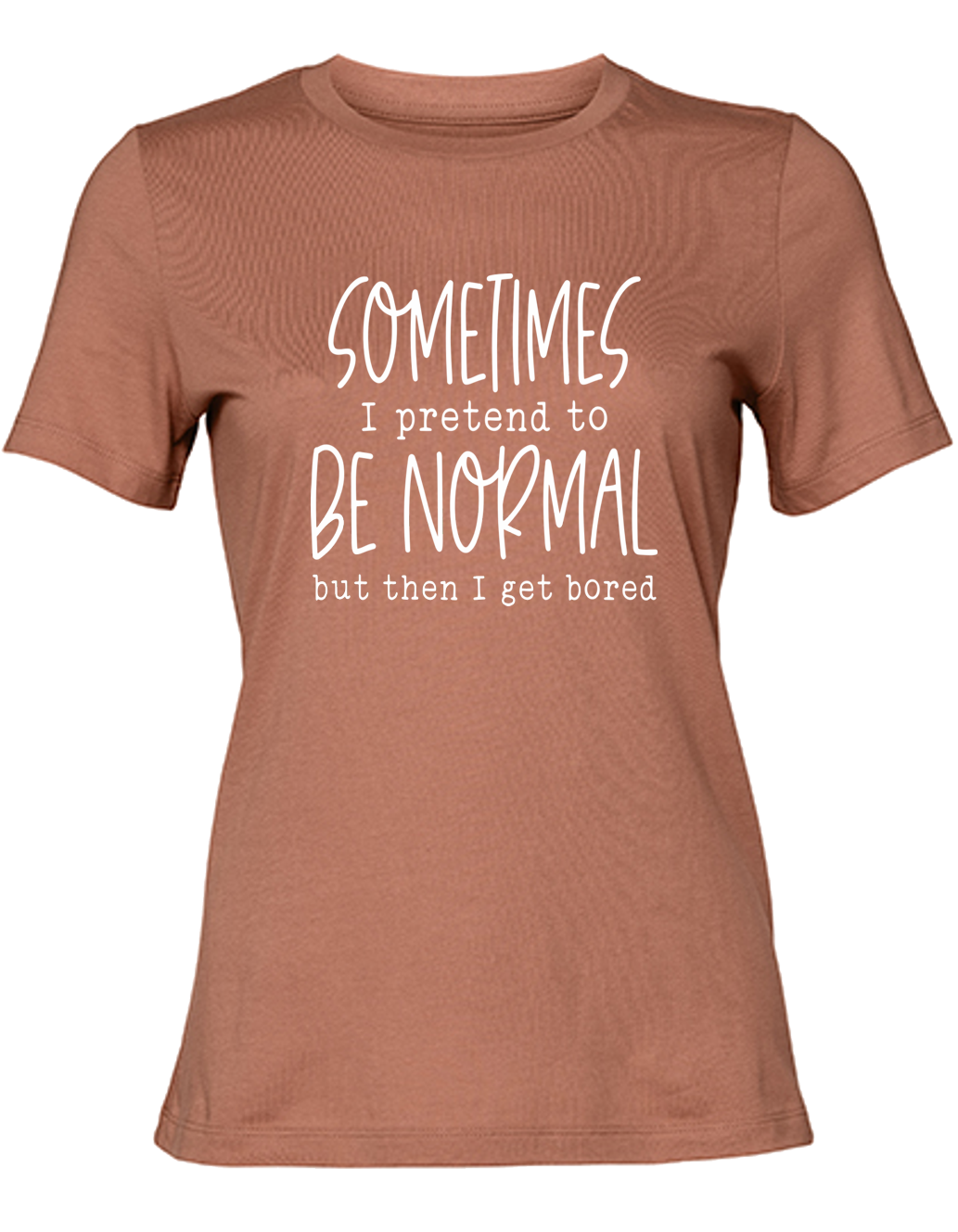 I pretend to be normal